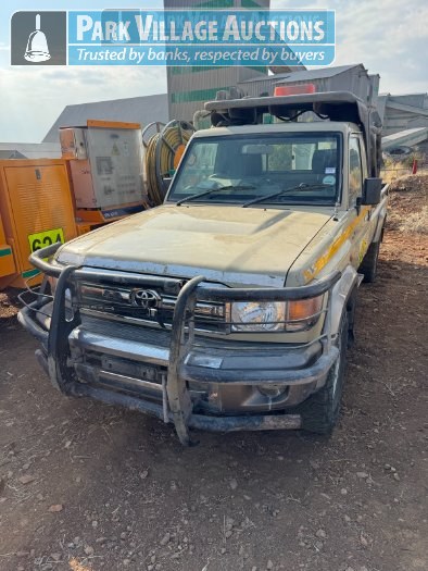 2023 TOYOTA LAND CRUISER 79, 4.2TD, SINGLE CAB LDV ACCIDENT DAMAGED, DEREGISTERED