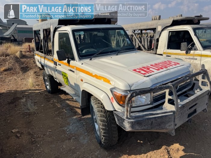 2023 TOYOTA LAND CRUISER 79, 4.2TD, SINGLE CAB LDV EXPLOSIVES VEHICLE, DEREGISTERED