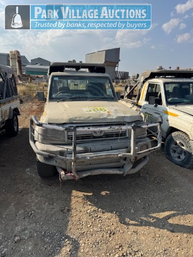 2023 TOYOTA LAND CRUISER 79, 4.2TD, SINGLE CAB LDV ACCIDENT DAMAGED, DEREGISTERED
