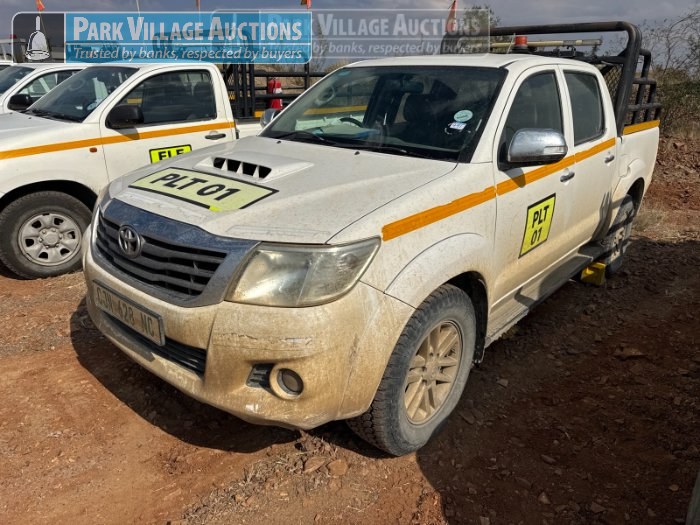 2013 TOYOTA HILUX 2.5 D-4D DOUBLE CAB LDV, MANUAL.