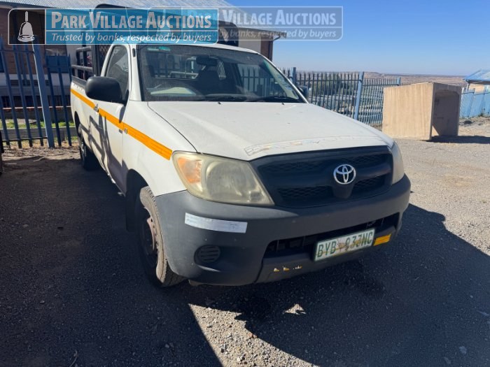 2008 TOYOTA HILUX 2.0 VVTI, SINGLE CAB LDV, MANUAL,