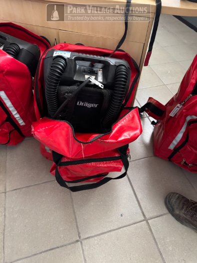 2024 DRAGER BG PROAIR REBREATHER APPARATUS WITH DRAGER SELF RESCUERS PACK