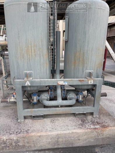 ATLAS COPCO AIR DRYER AND ILVA ENGINEERING RECEIVER 3.85M3