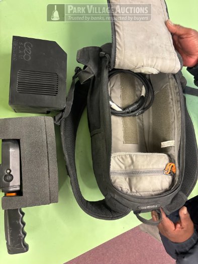 1 X 2016 GEOSLAM ZEB-DL2600 SCANNER WITH ZEB-REVO GS-610042 BATTERY PACK IN A BAG