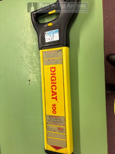 1 X LEICA GEOSYSTEMS AG DIGICAT 100, 9V, UNDERGROUND ENERGISED CABLE LOCATOR