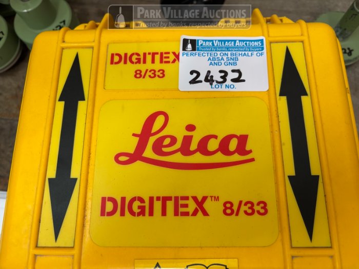 1 X LEICA GEOSYSTEMS AG DIGITEX 833 DUEL FREQUENCY GENERATOR