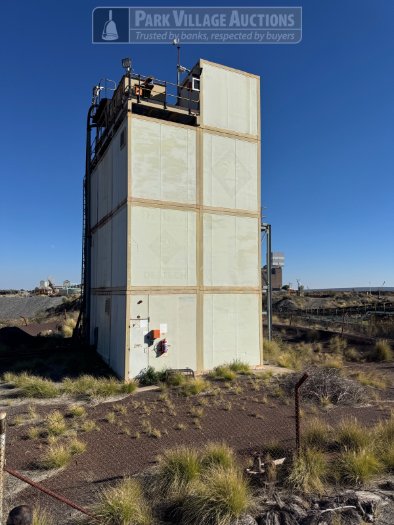 FLOWSORT RECOVERY HOUSE WITH DRYER MAGROLL, 2 X FLOWSORT X-RAY RECOVERY MACHINE. NO MCC
