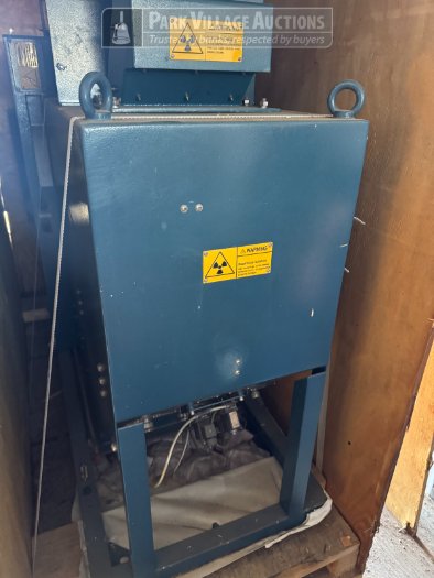 LOT CONTENTS OF CONTAINER INCLUDING UNUSED AND CRATED BOUREVESTNIK X-RAY RECOVERY MACHINE AND VARIOUS SPARE PARTS