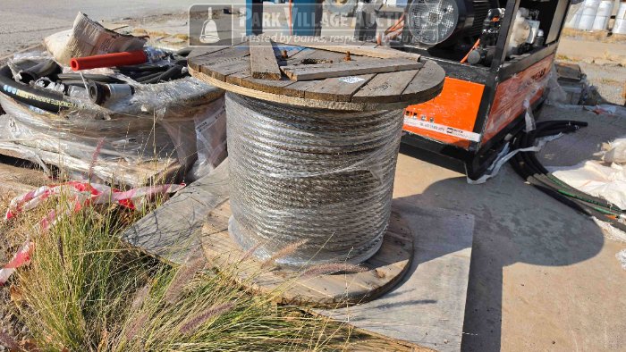 1 X STEEL CABLE ROLLS