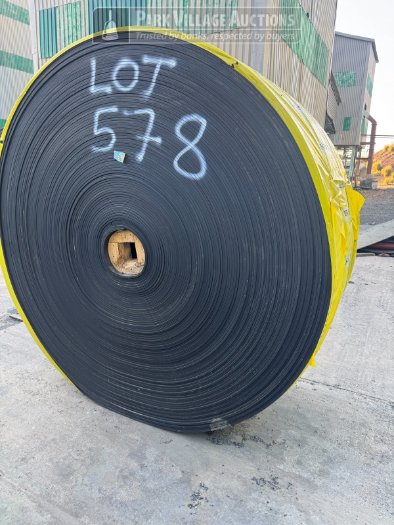 1 X BELT BROKERS CONVEYOR BELT, 900MM, UNUSED ROLL
