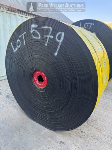 1 X BELT BROKERS CONVEYOR BELT, 900MM, UNUSED ROL