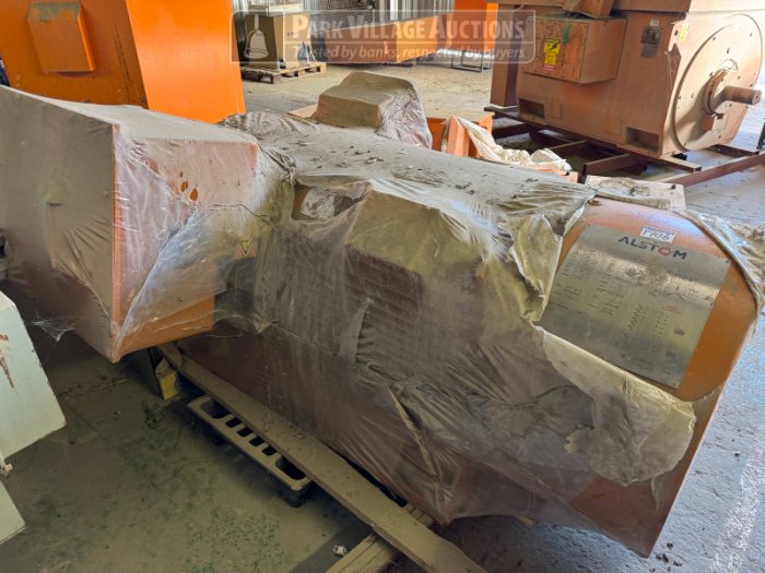1 X 2006 ALSTOM CAGE INDUCTION MOTOR, 375KW, 3300V