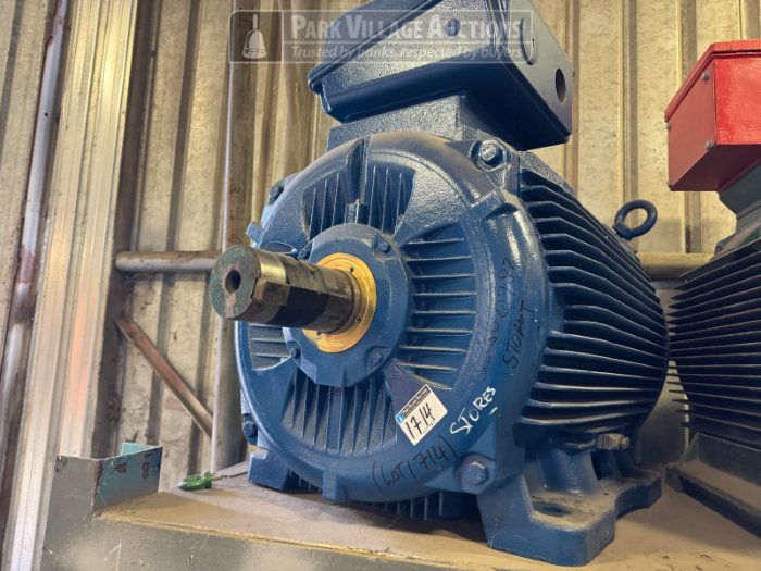 1 X WEG 200KW 4-POLE 525V MOTOR