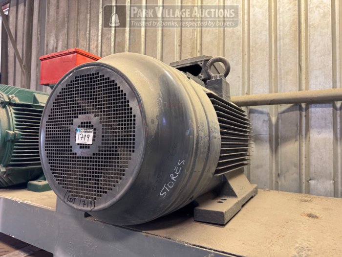 1 X WEG 160KW 4-POLE 525V MOTOR