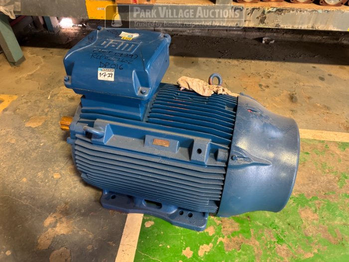 1 X WEG 220KW 4-POLE 525V MOTOR