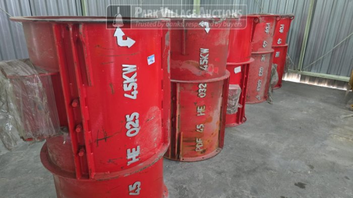 5 X 45KW FANS AXIAL FLOW