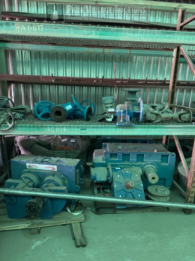 4  X GEARBOXES, VALVES