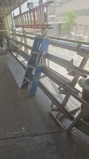 LOT STEEL AND LADDER