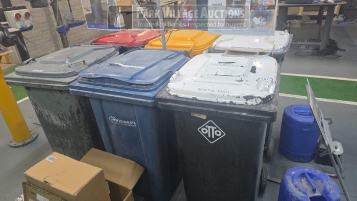 6 X WHEELEY BINS