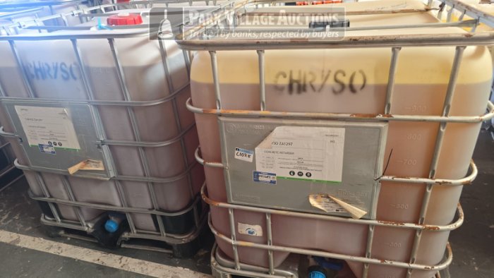 6 X CONCRETE RETADER 1000L OPTIMA 1297