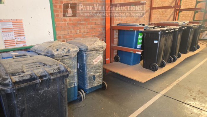 15 X SPILL KIT WHEELIE BINS AND 18 REPLACEMENT KITS