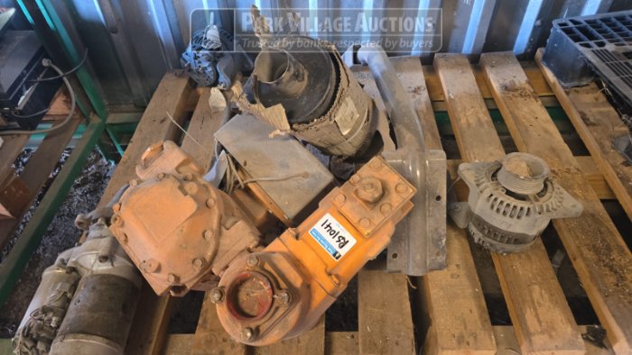 LOT SPARES AND DIESEL METER
