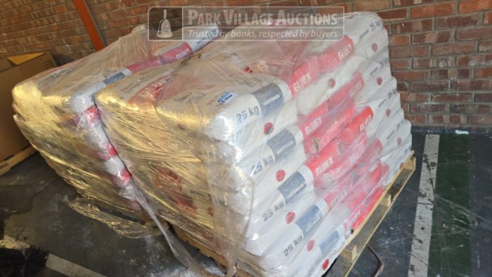 2 X PALLETS WHITE WASH 25KG