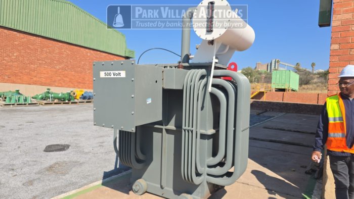 1 X 1967 JOHNSON AND PHILIPS 11KV 500VOLTS 750KVA OIL COOLED TRANSFORMER VECTOR DY11