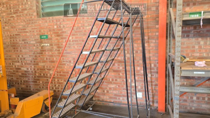 3 X ASSORTED LADDERS