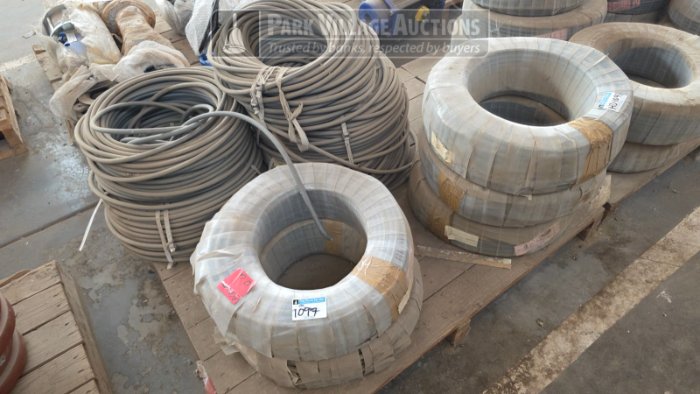 19 X COPPER CABLES ROLLS
