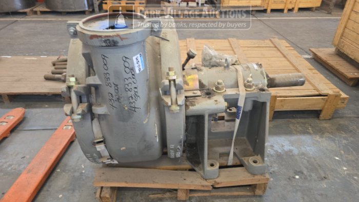 1 X COMPLETE WARMAN 86 EMP SLURRY PUMP PUMP, CENTRIFUGAL -SLURRY EMP, SIZE 86F, MANF - WARMAN