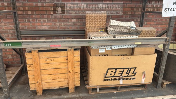 LOT ASSORTED BUSH - BOTTOM SHELL G-CRUSHER 30 SUPERIOR GYRATORY CONE, BELL FILTERS