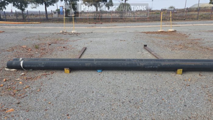2 X 6M SLUGE PIPES 200MM