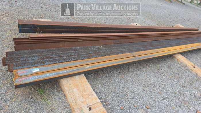 10 X ANGLED IRON 125X75X10 AND 80X80X6
