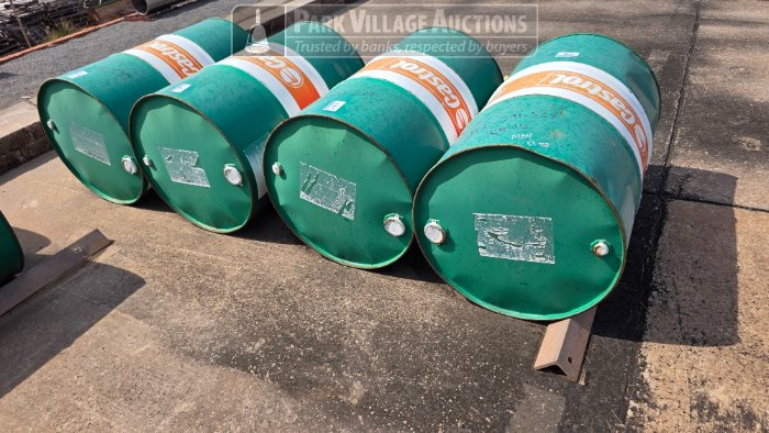4 X 210LTR DRUMS OF CASTROL PERFECTO XEP 32 ANTI-WEAR INDUSTRIAL TURBINE OIL
