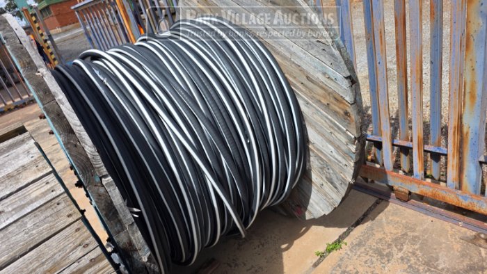 1 X 354C HFC 300M WHITE STRIPE ELECTRIC CABLE