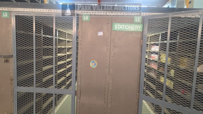 CONTENTS OF SHELVING OF BAY LQ,LR,LS,LT - SIGNAGE, ASSORTED STATIONARY - EXCLUDING SHELVING
