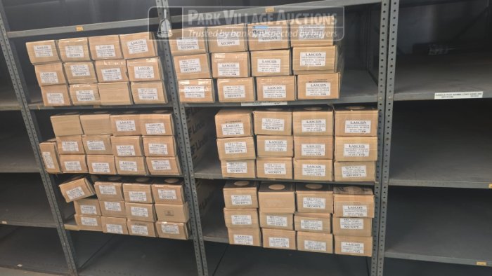 CONTENTS OF SHELVING - LOT FITTING F1UO P21 258 ELB.15 WITHOUT TUBES APPROXIMATELY 85 - EXCLUDING SHELVING