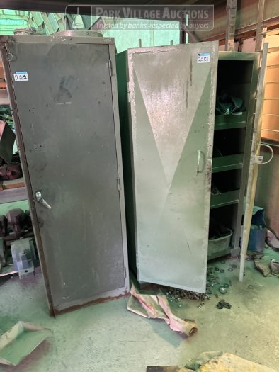 CONTENTS OF OFFICE AND STORE ROOM - LOT ASSORTED  CABINETS WITH LOOSE PARTS AND TOOLS