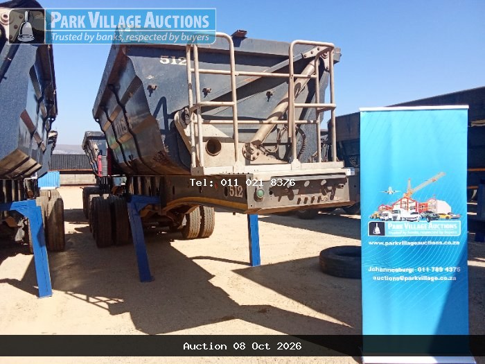 2022 AFRIT 3 AXLE SIDE TIPPER LINK TRAILER