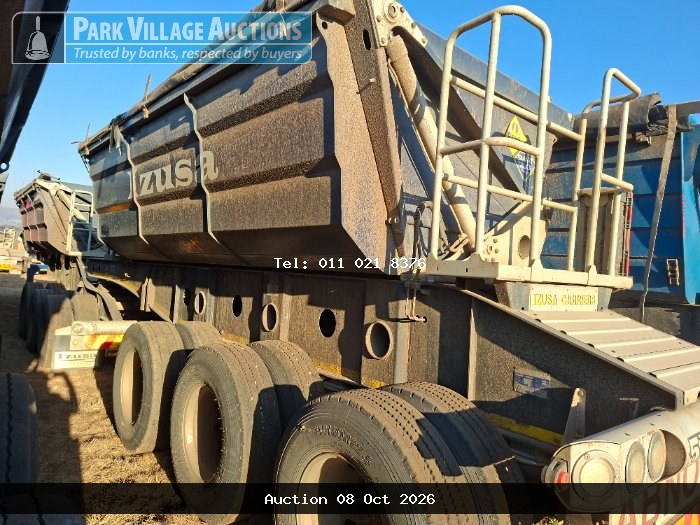 2022 AFRIT 3 AXLE SIDE TIPPER LINK TRAILER