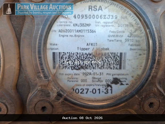 TRUCKS, TRAILERS AND EARTHMOVING EQUIPMENT AUCTION