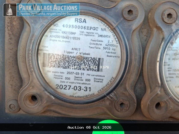 TRUCKS, TRAILERS AND EARTHMOVING EQUIPMENT AUCTION