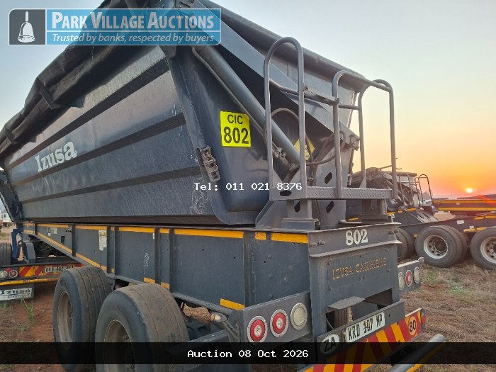 2022 LEADER TRAILER BODIES SIDE TIPPER LINK TRAILER