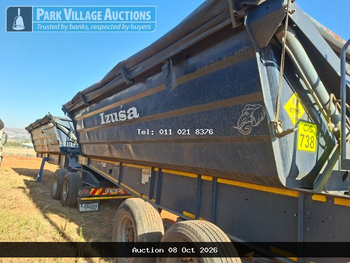 2022 LEADER TRAILER BODIES SIDE TIPPER LINK TRAILER