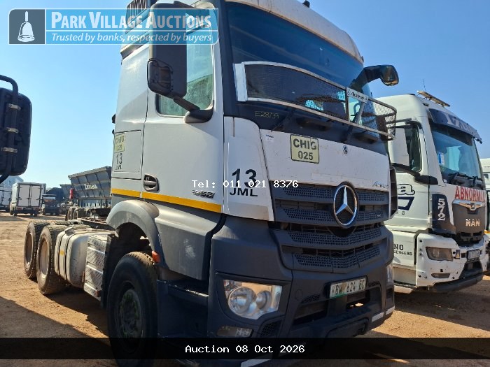 2022 MERCEDES BENZ ACTROS 2652LS33 PURE TRUCK TRACTOR