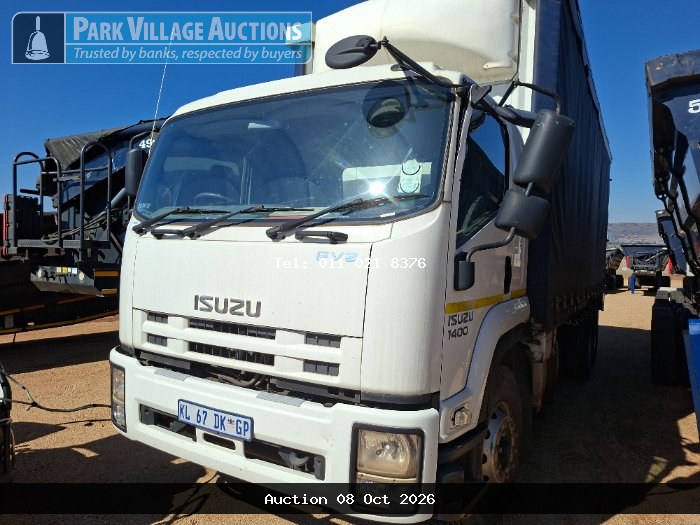 2021 ISUZU FVZ 1400 CURTAIN SIDE RIGID TRUCK