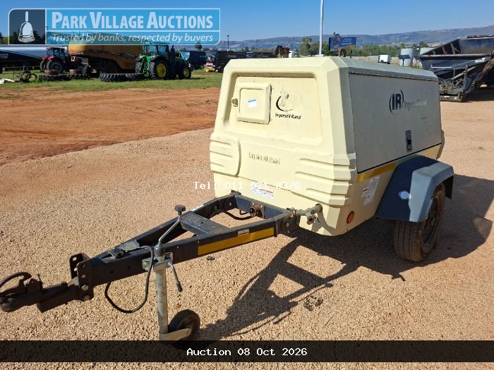 2011 INGERSOLL RAND P250WJD-T3 COMPRESSOR ON TRAILER