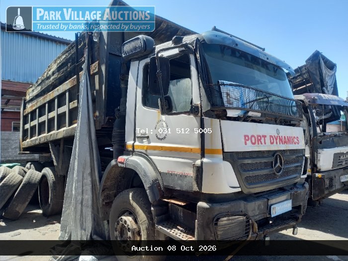 2007 MERCEDES BENZ AXOR TIPPER TRUCK