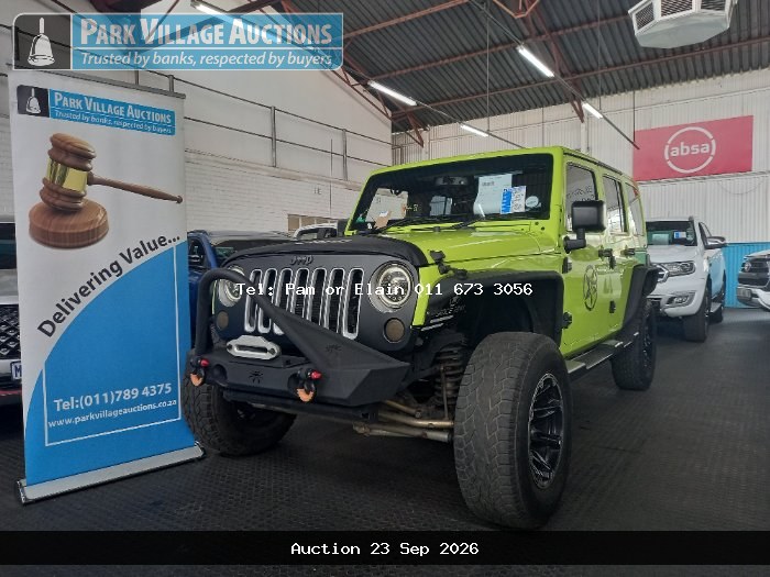 2017 JEEP WRANGLER UNLTD SAHARA 3.6L V6 AT (ODO : 134237)